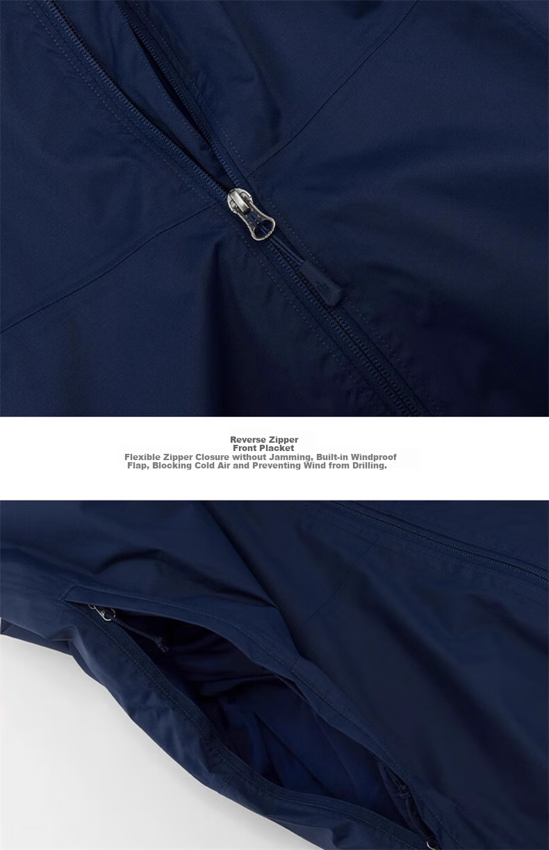 The North Face Men's Outdoor Comfortable Waterproof Breathable Jacket 8EXR Black/JK3 XXL 11