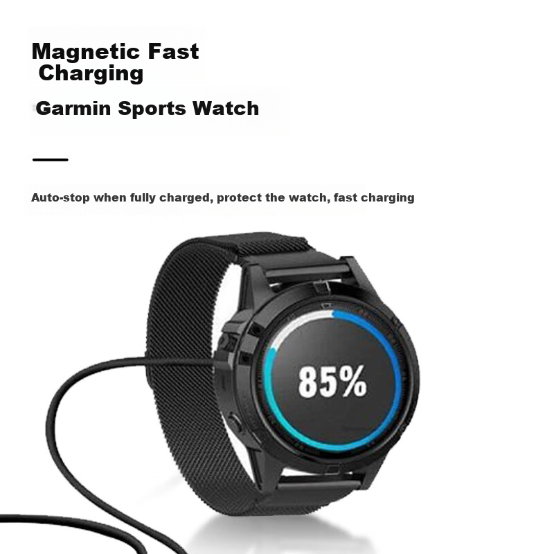 Masentek Charging Cable Compatible with Garmin Fenix 7/6/5/Plus/X/S Smartwatch, Instinct, Flyknit, And Raptor Series, Universal for 245M/255/945/955/935/265/965