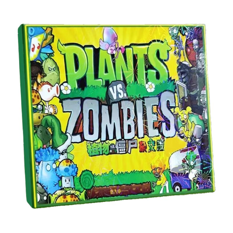 MAILE KID Plants Vs. Zombies Magnetic Quiet Book, Children's No-Cut Magnetic Sticker Toy, Birthday Gift for Boys And Girls