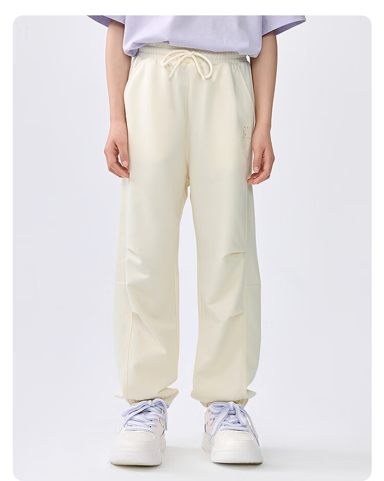 BALABALA Children's Clothing Pants for Boys And Girls, Summer 2025 Loose-Fitting Versatile Twill Long Pants 208225108205 13