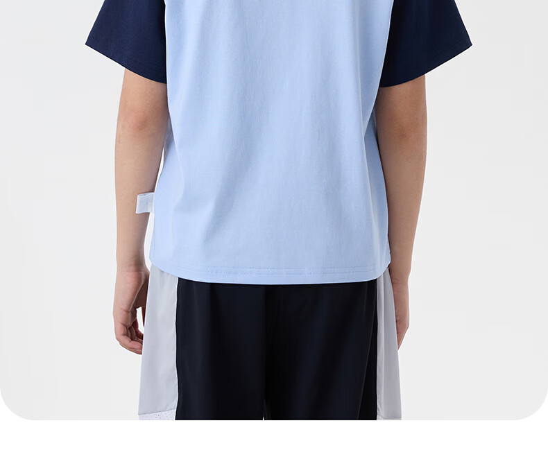 NUBIWU Boys' Short-Sleeve T-Shirt, Summer Children's Cool Breathable Sports Top, Casual Stylish Summer Wear for Older Boys 32
