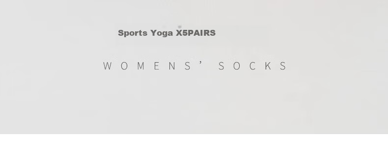 LangSha Professional Yoga Socks for Women, Non-Slip Pilates Socks for Beginners, Specialized Floor Exercise And Dance Socks 7