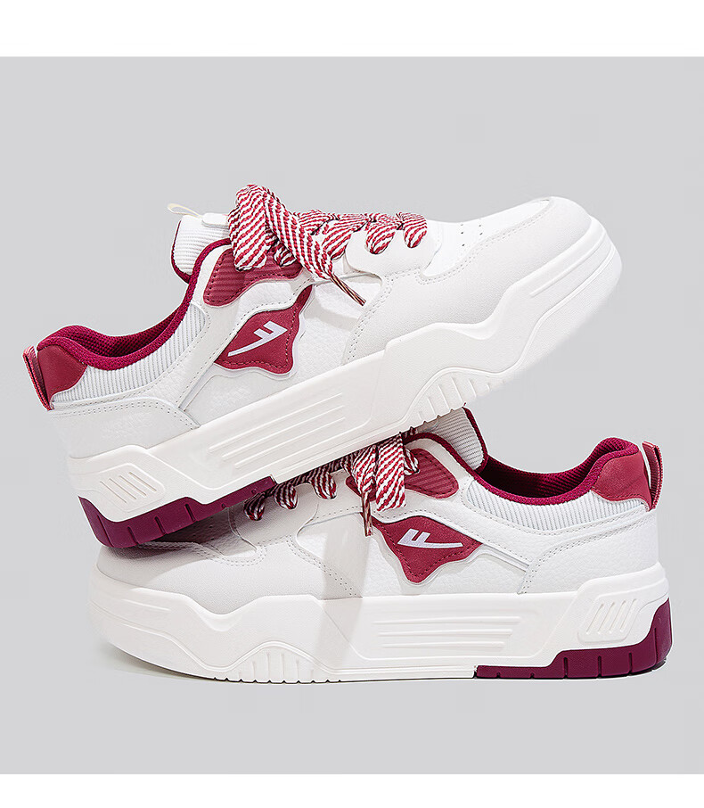 Huili Official Women's Shoes, Summer Sneakers for Women 2026, Casual Ladies' Shoes, Lightweight Thick-Soled Shoes for Women, White-Gray Size 38 13