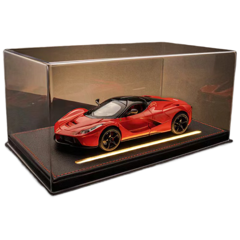 Chiyu Model Ferrari LaFerrari Sports Car Alloy Simulation Toy Car Display Collectible Gift Box for Boys Children's Day Gift