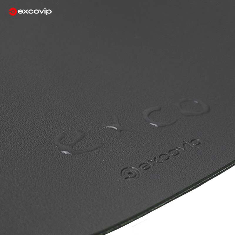 EXCO Cloud Leather Mouse Pad, Small Cute Waterproof Leather Desk Mat, Small Mouse Pad for Computer Office Use, Portable, Suitable for Men And Women, Black, 0505 7