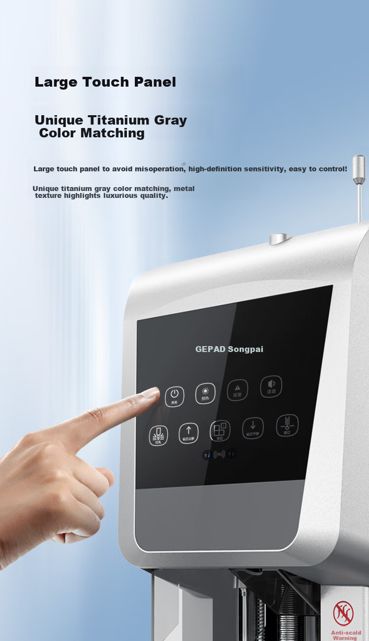 GEPAD 600-Page Automatic Accounting Voucher Binder, 60mm Financial Binding Machine, Electric Hole Puncher And Binder, Office File Riveting Machine, Hot Melt Binder, Document Hole Puncher 6820 9