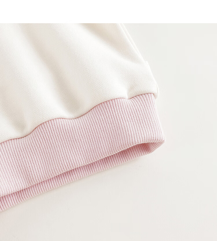 MARC&JANIE Girls' Playful Bow Contrast Color Sweatshirt, Baby Loose Top, Spring 2025 Collection, 250215 10