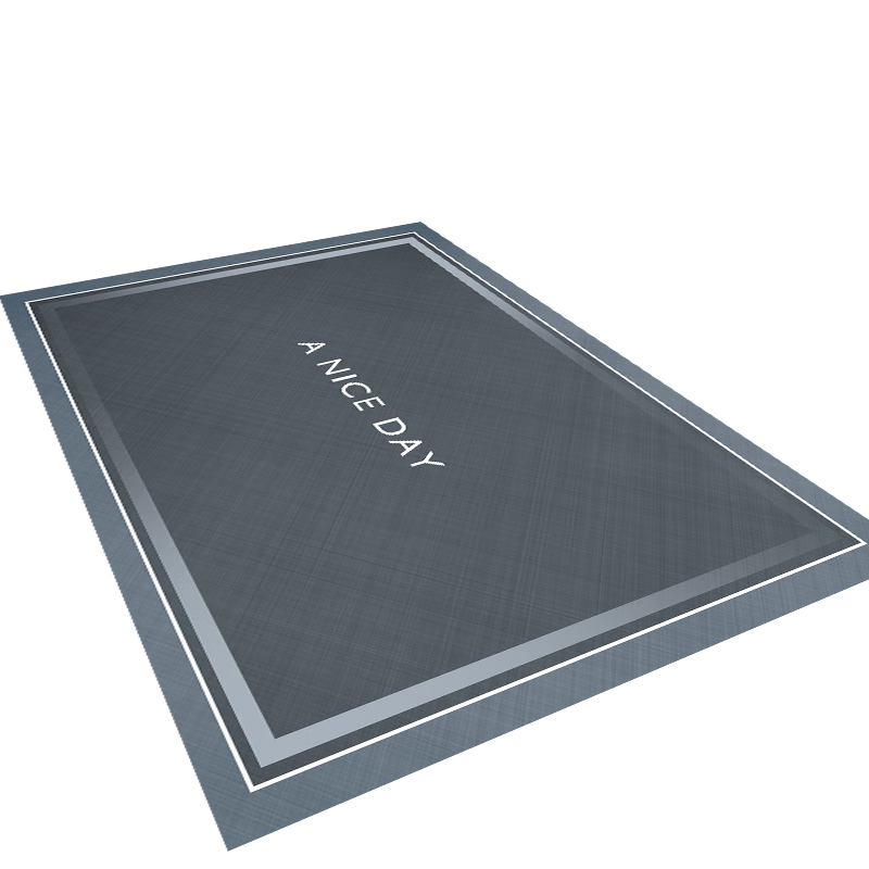 Zunchao Bathroom Floor Mat Absorbent Non-Slip Bath Door Mat 50x80cm