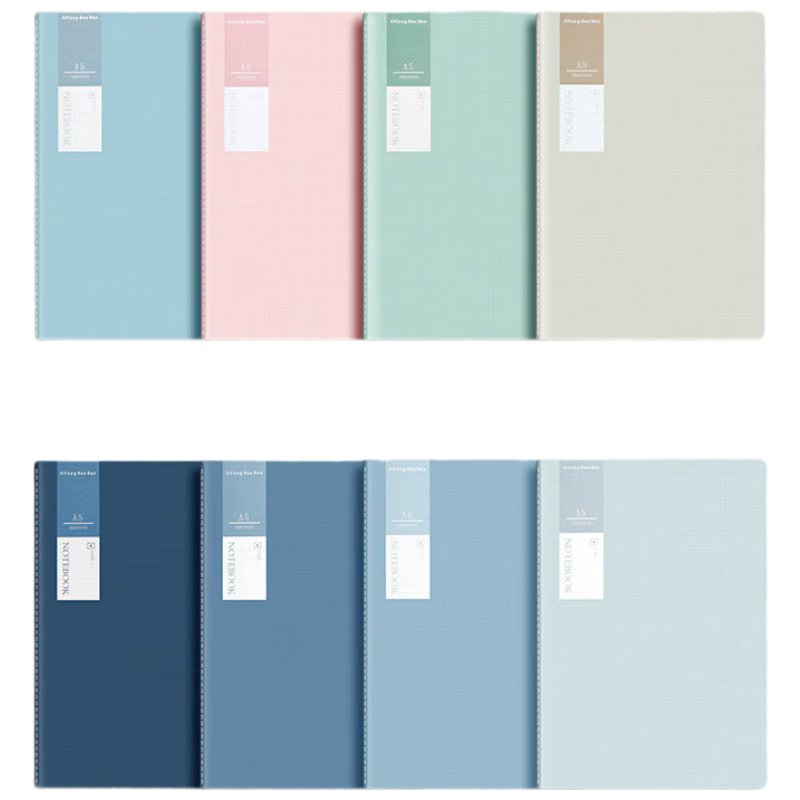 Youxueku A5 Soft Cover Lined Notebook, High-Quality Stitched Notebook for Students And Exam Preparation, Error Correction Book with Text Style, Sweet Design, 4-Pack Set, Mid-Autumn Festival Gift