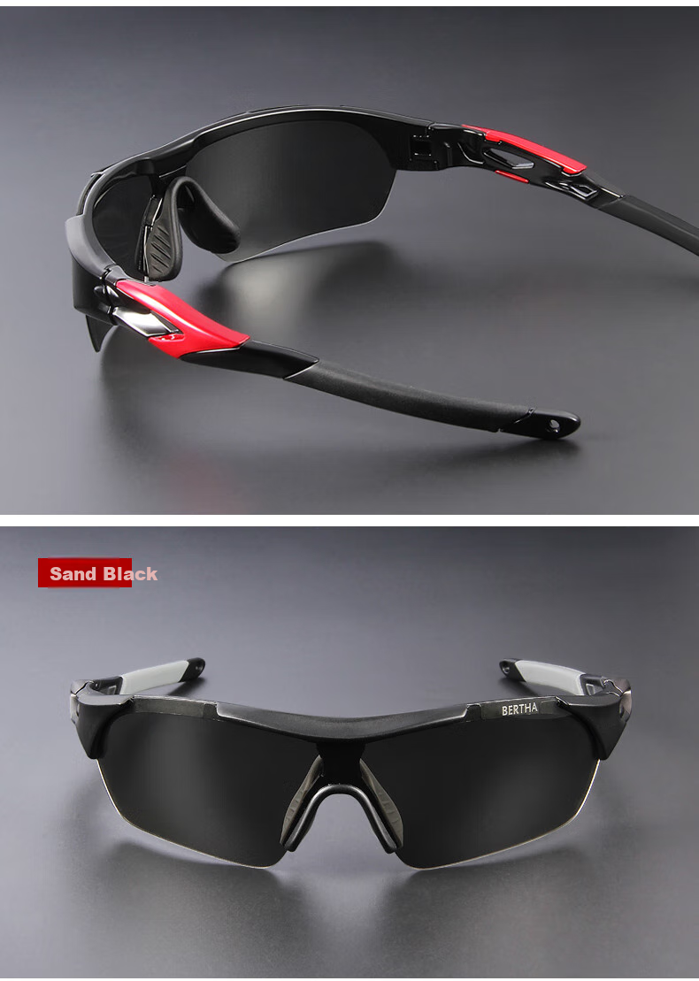 Bertha Cycling Glasses with Photochromic Polarized Lenses, Night Vision Goggles, Outdoor Sports Glasses for Men And Women, Back-To Riding Protective Eyewear 15