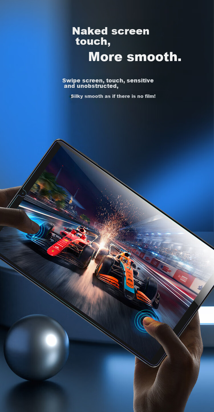 Freeson Tempered Glass Screen Protector for Lenovo Legion Y700 2025 Model/2023 Model 2/3/4 Generation 8.8-Inch Tablet, HD Clear Film, Anti-Scratch, Anti-Fingerprint, Glass Protective Film 2