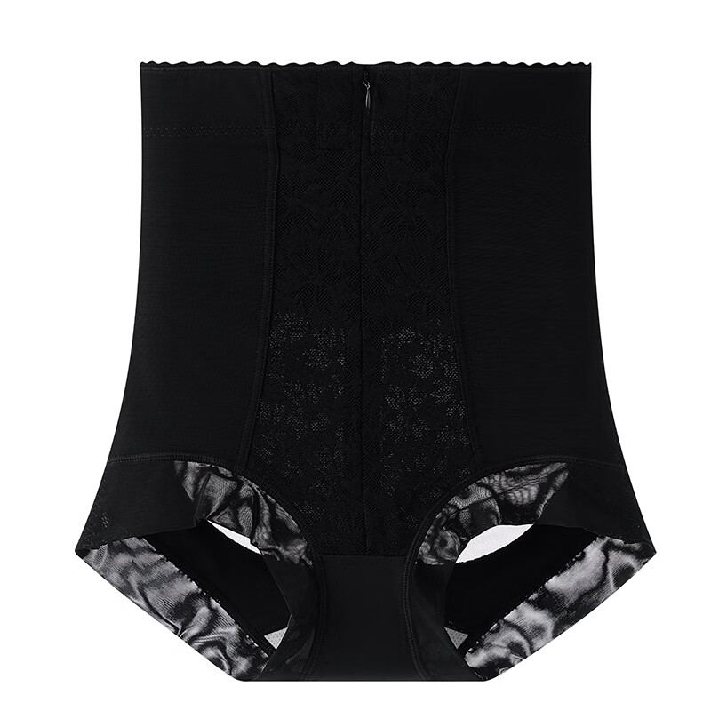 GRACEWELL High Waist Butt Lifting Tummy Control Shaping Pants for Women Strong Abdomen Compression Postpartum Body Shaping Waist Cincher Hip Lifting Underwear Black M