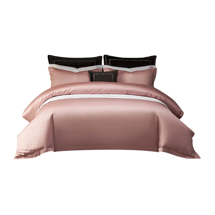 Canasin Hotel Bedding, 100-Thread Count Pure Cotton Bedding Set, Xinjiang Long-Staple Cotton Bed Sheet And Duvet Cover, Bedding for 1.5m Bed