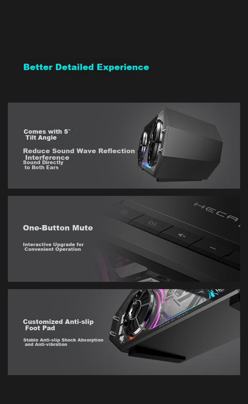EDIFIER HECATE G2500 Bar 7.1 Soundbar, Gaming Soundbar for Computer Speakers, Desktop Speakers, Audio Computer Desk Graduation Gift, Platinum Pink 22