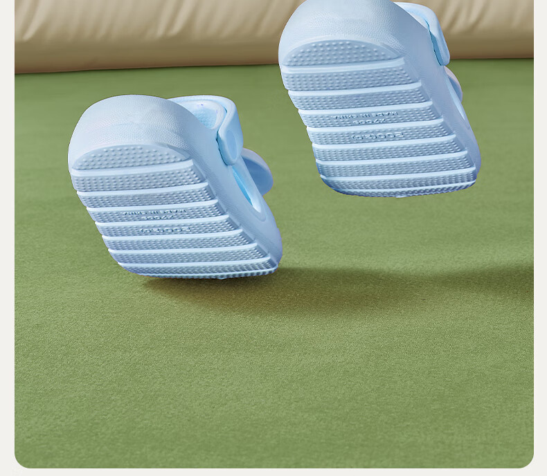 Poxi Big-Eyed Perforated Shoes for Boys And Girls, Non-Slip Cute Soft-Soled Beach Sandals, Children's Closed-Toe Slippers 8