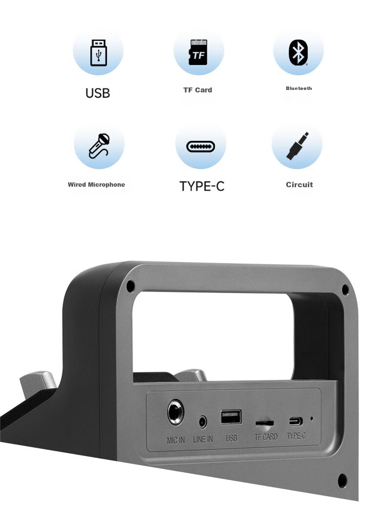 EDIFIER PP205 Portable Bluetooth Speaker, Karaoke Speaker, Square Dance Sound System, Stage And Conference Teaching Amplifier 19