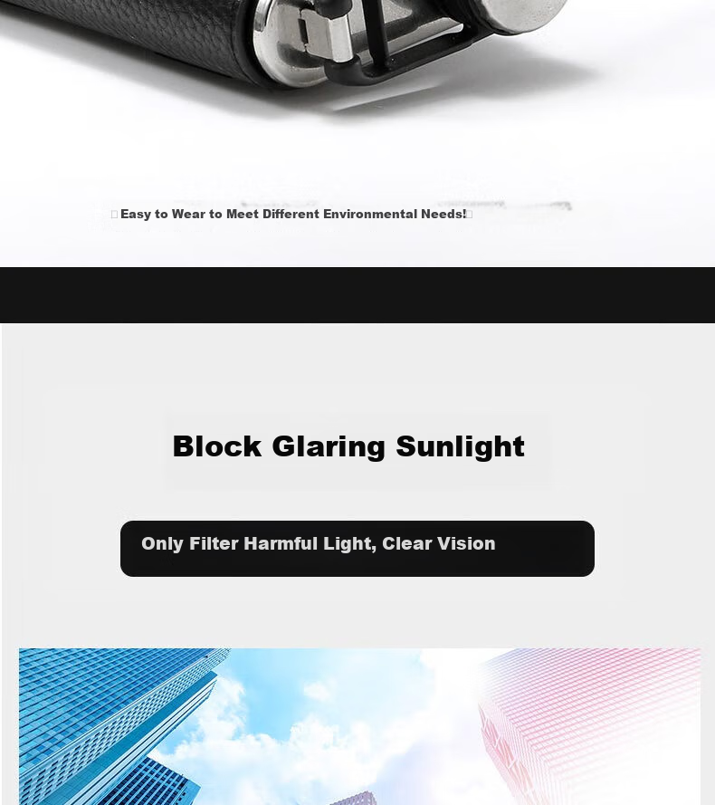 FESETE Driving Glasses, Polarized Sunglasses for Driving Day And Night, Driving Sunglasses for Back-To And Father's Day 2