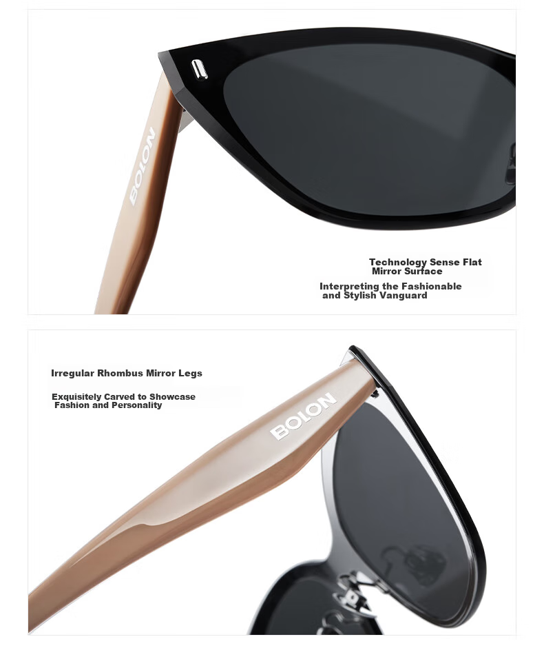 BOLON Sunglasses, Yang Zi's Style Cat-Eye Sunglasses, Driving UV Protection Sunglasses for Men And Women, Trendy, BX8005A10 4