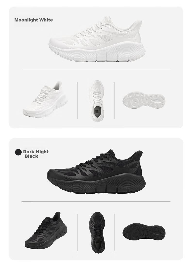 Bmai Bmai Explorer Pure Lightweight Autumn And Winter Running Shoes, Men's Sports Shoes, Commuter Jogging Casual Ultra-Light Heavy-Duty Shoes for Me 22