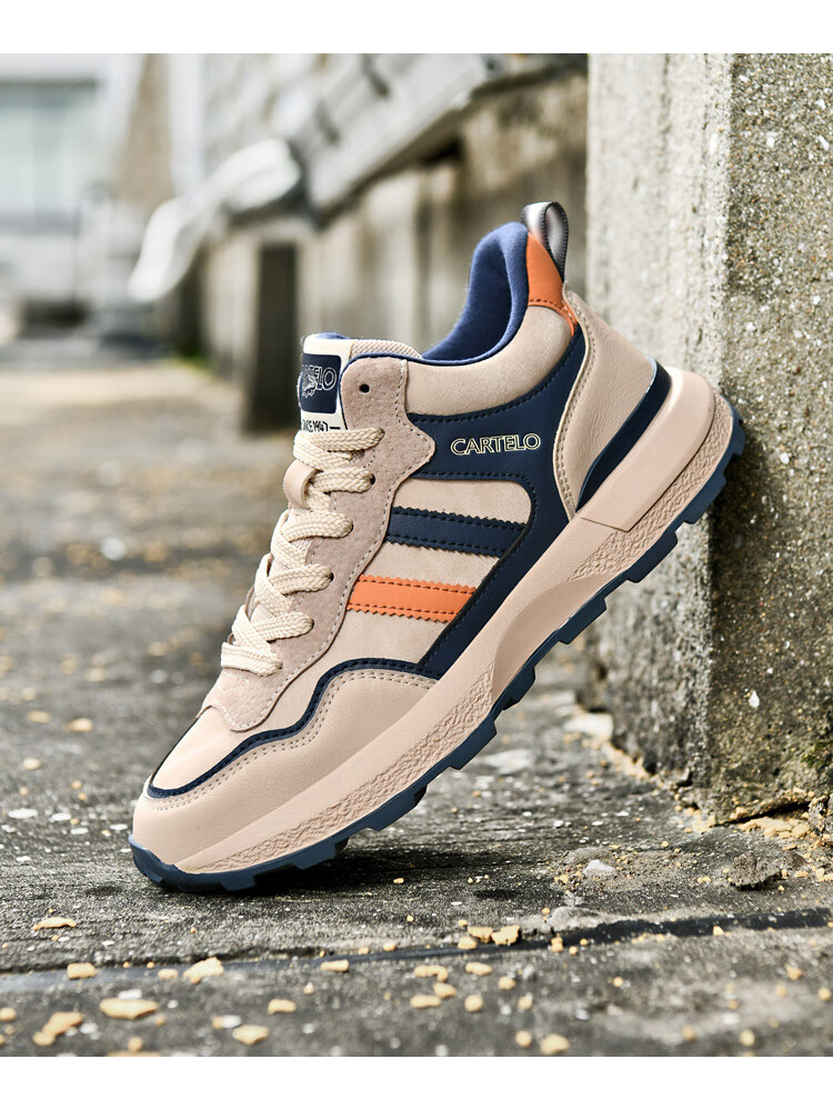 CARTELO Men's Casual Sports Sneakers, Autumn And Winter New Classic Retro Versatile Dirty Shoes, Outdoor Hiking Jogging New Style 11