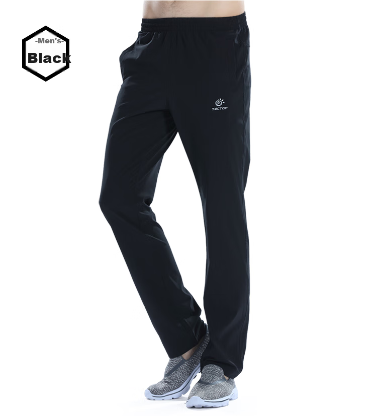 TECTOP Quick-Dry Pants, Men's Outdoor Breathable Fast-Drying Trousers, Sports Hiking Pants, 053 Men's Dark Gray, M 20