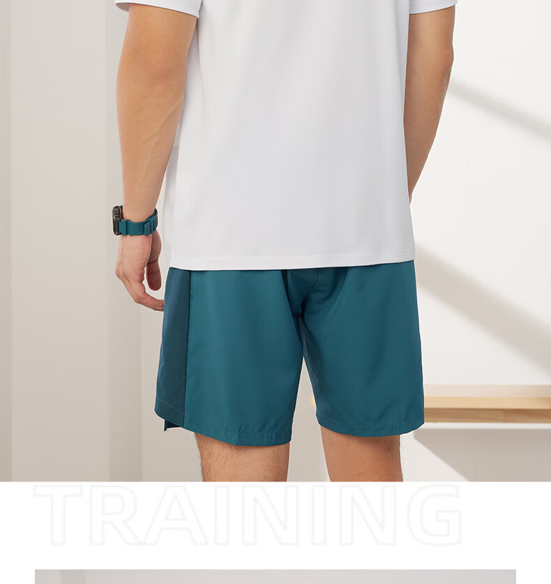 361° Men's Short-Sleeve T-Shirt, Summer Quick-Dry Sportswear, Casual Running Fitness Loose Top, Half Sleeve, 652524130-1 9