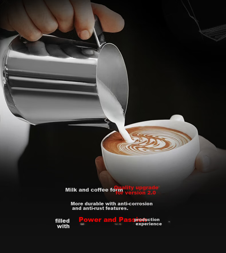MHW-3BOMBER High-Performance GT Latte Art Machine, Professional Barista Italian Milk Foam Art Cup, Innovative U-Shaped Spout 6