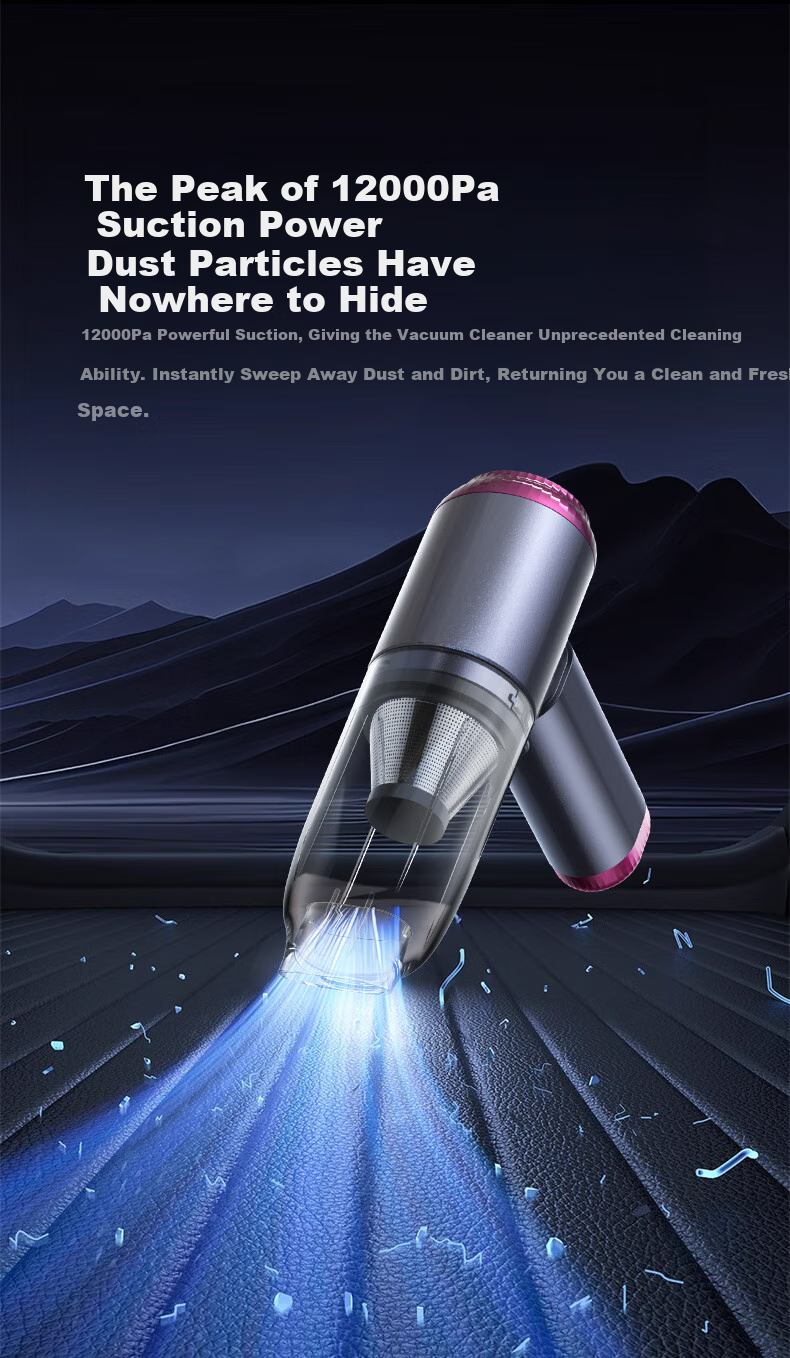 REWONDER [Performance Master | Car, Home And Pet Three-In] Cordless Handheld Vacuum Cleaner with Brushless Motor, High Suction Power, Long Battery Life, Pen-Shaped Design for Outdoor Use, Suitable for Li Auto I9 17
