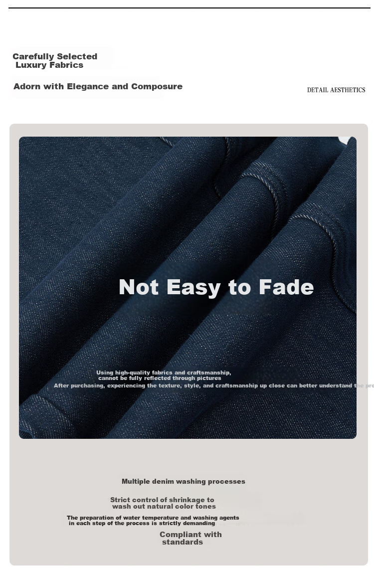 Dme Stretchy High-End Thick Fleece-Lined Warm Sickle Jeans for Women, Autumn And Winter, Cabri Blue, Size 26 5