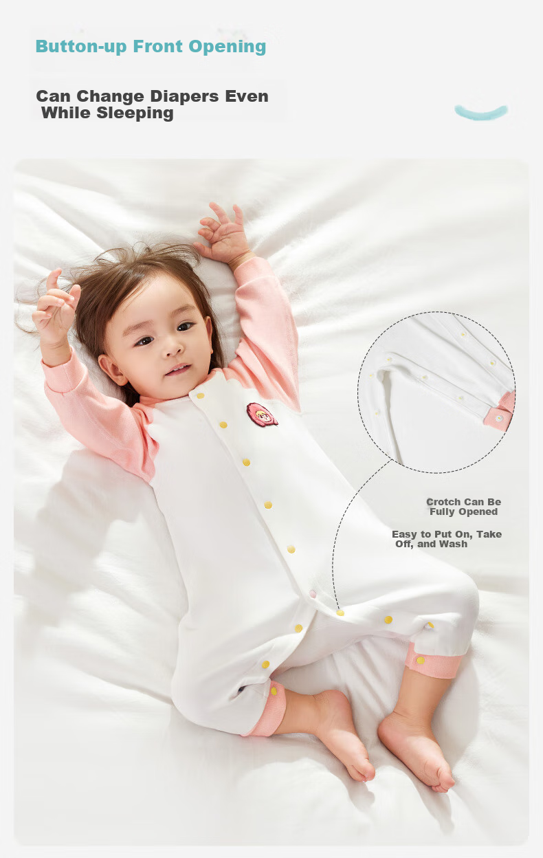 Ibaby ×outlast Space Technology Constant Temperature Onesie, PaoPaoMaTe 2 Pieces Rabbit Drum Hand 100 11