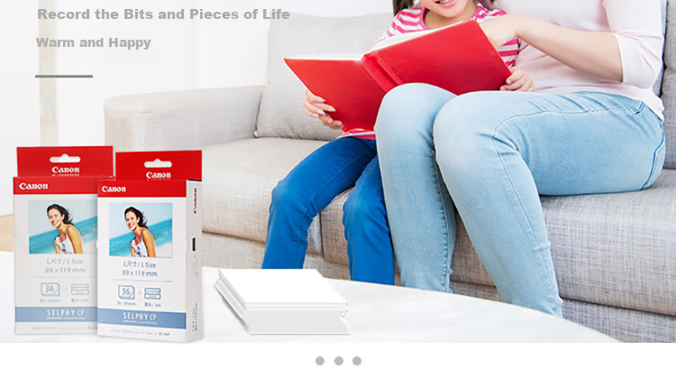 Canon RP-54 Original Simple Pack (54 Sheets with 1 Ribbon) 6-Inch Photo Compatible with Cp1500/cp1300/1200/910 Color Photo Printers 4