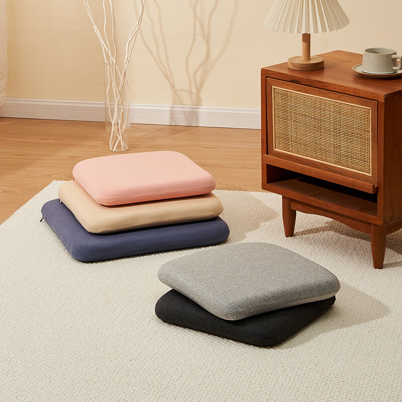 Youtengyouju YOTOK (Japan) Genuine Memory Foam Seat Cushion, Butt Pad, Chair Cushion, Office Long-Sitting Floor Stool Seat Pad