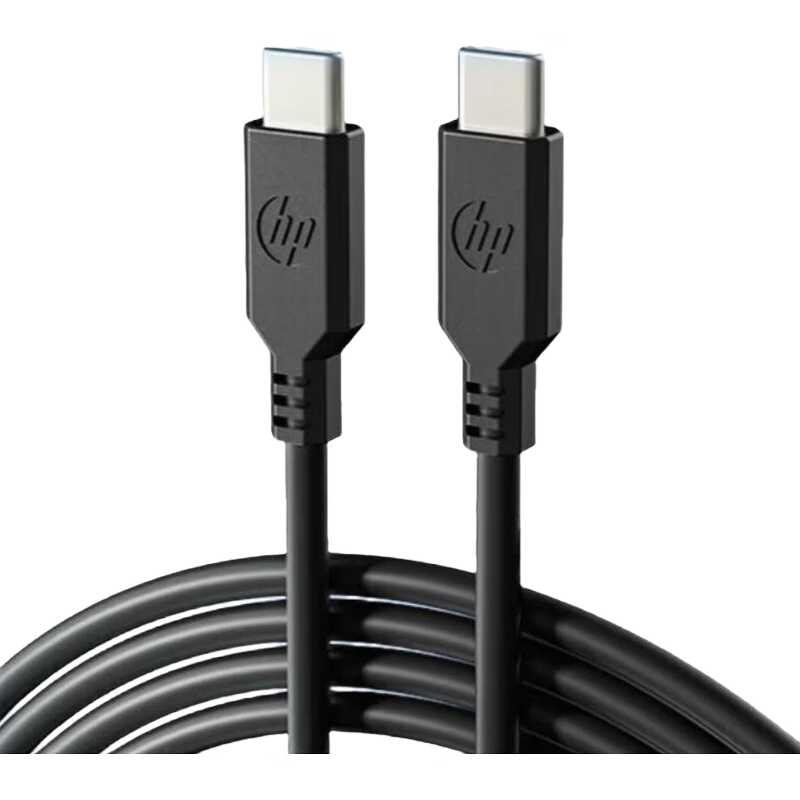 HP Type-C Data Cable, Dual-Ended PD100W Fast Charging Cable, C to C Charging Cable, Suitable for Apple IPhone 15/iPad Pro/Macbook Laptops, Huawei, Xiaomi