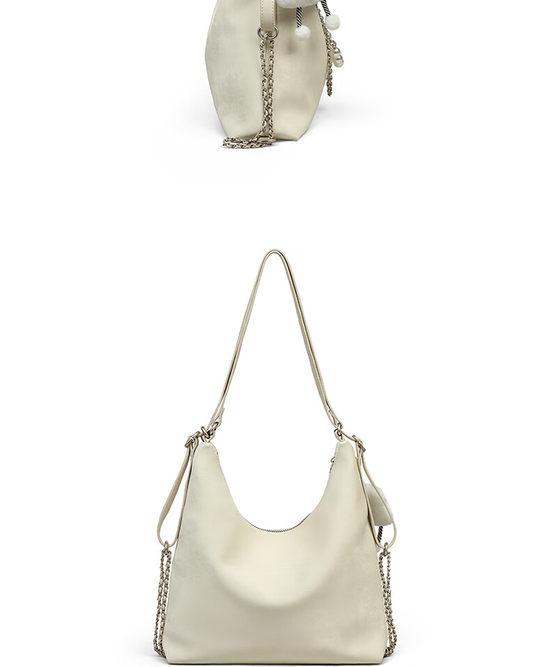 C.BANNER Leather Handbag for Women, Shoulder Bag, Crossbody Bag, Light Luxury Underarm Bag, Brand Birthday Gift for Girlfriend on May 20 11