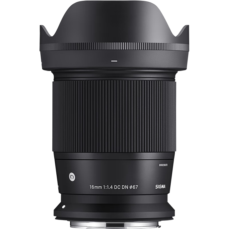 SIGMA 16mm F1.4 DC DN | Contemporary APS-C Large Aperture Wide-Angle Prime Lens for Mirrorless And DSLR Cameras (Canon RF Mount)