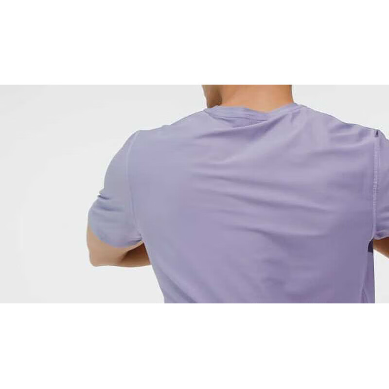 Adidas Men's Sports Running Fitness Basketball Short-Sleeve Top JC9796, Purple, 2XL 1