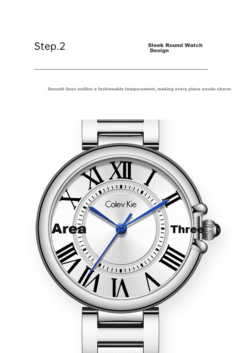 Colevkie Women's Watch, New 2026 Model for Ladies, Top Ten Luxury Niche High-End Brand Watch, Birthday Gift for Wome 9