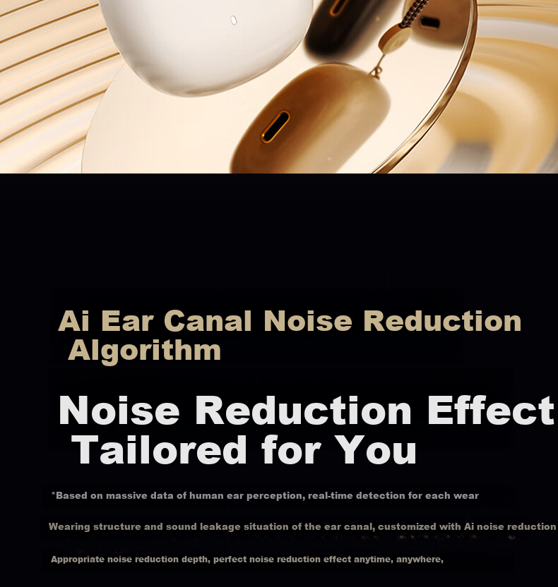 IKF Find Max6 Quiet True Wireless Bluetooth Earphones Semi-In ANC Active Noise Cancellation LDAC High-Resolution Sound Quality for Sports Fitness, Compatible with Phones And Computers, Cloud Rock White 15