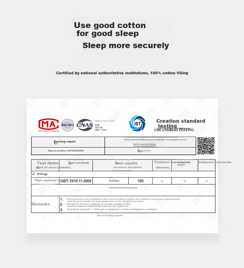 Grace 100% Xinjiang Cotton Quilt, Class A Spring And Autumn Cotton Comforter, Student Dormitory Quilt, 150*200cm, 6 Jin, Cotton Bell White 8
