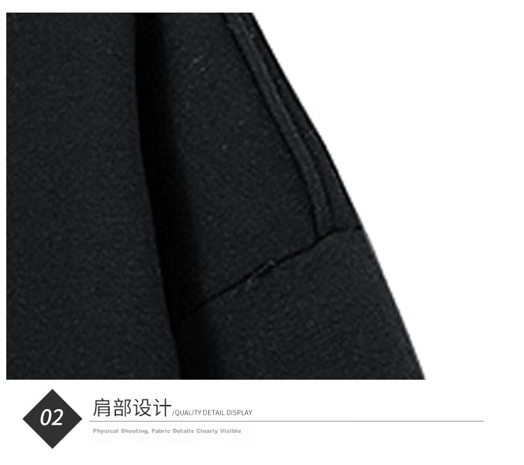 MMOPTOP Trendy Printed Sweatshirt for Men, Spring And Autumn American Style Loose Comfortable Casual Top MMWY01 Black M 4