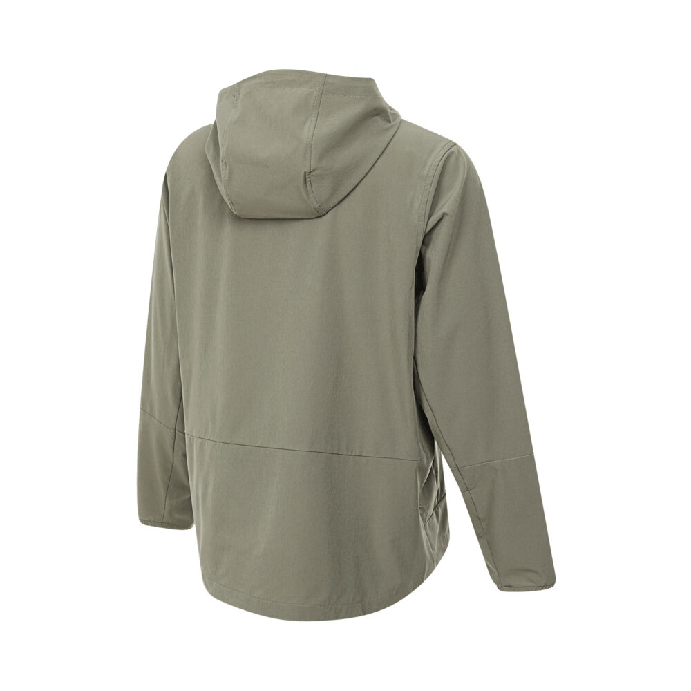 NIKE Spring And Autumn Men's Hooded Jacket, Windproof, Casual Sports FB7552-320 Green 2XL 8