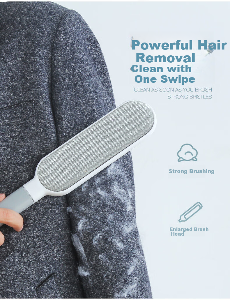 Baijiahaoshi Static Electricity Lint Roller, Autumn And Winter Hair Remover, Lint Removal Tool, Wool Coat Brush, Large Size 4