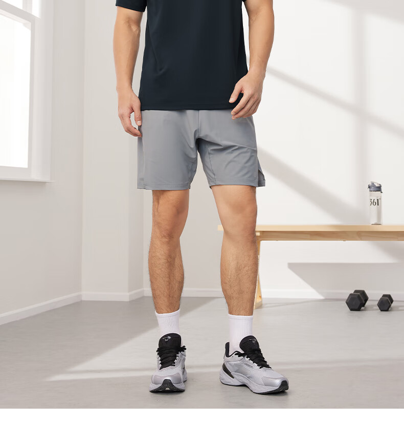 361° Men's Short-Sleeve T-Shirt, Summer Quick-Dry Sportswear, Casual Running Fitness Loose Top, Half Sleeve, 652524130-1 25