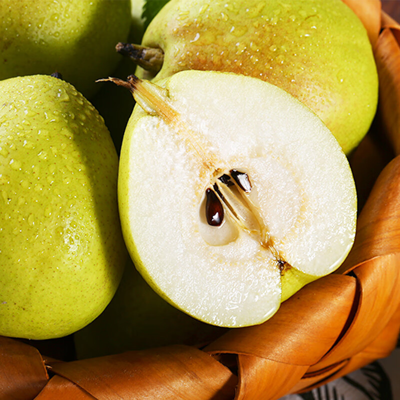 京鲜生 新疆库尔勒香梨 10斤装 一级 单果100g+ 生鲜水果