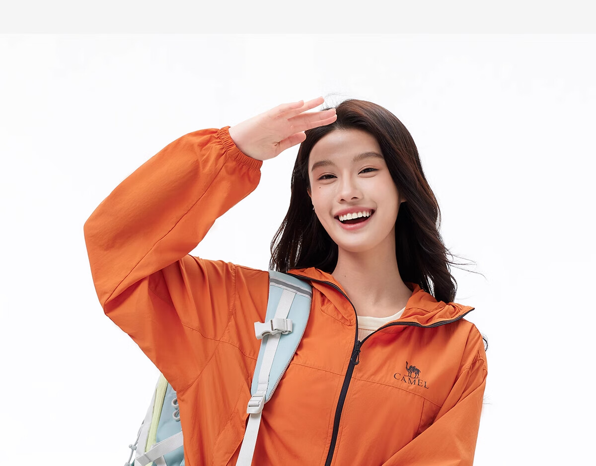 CAMEL Outdoor UV Protection Jacket for Men And Women, Lightweight Breathable Sun Protection Coat A35BAFO082 2XL 19