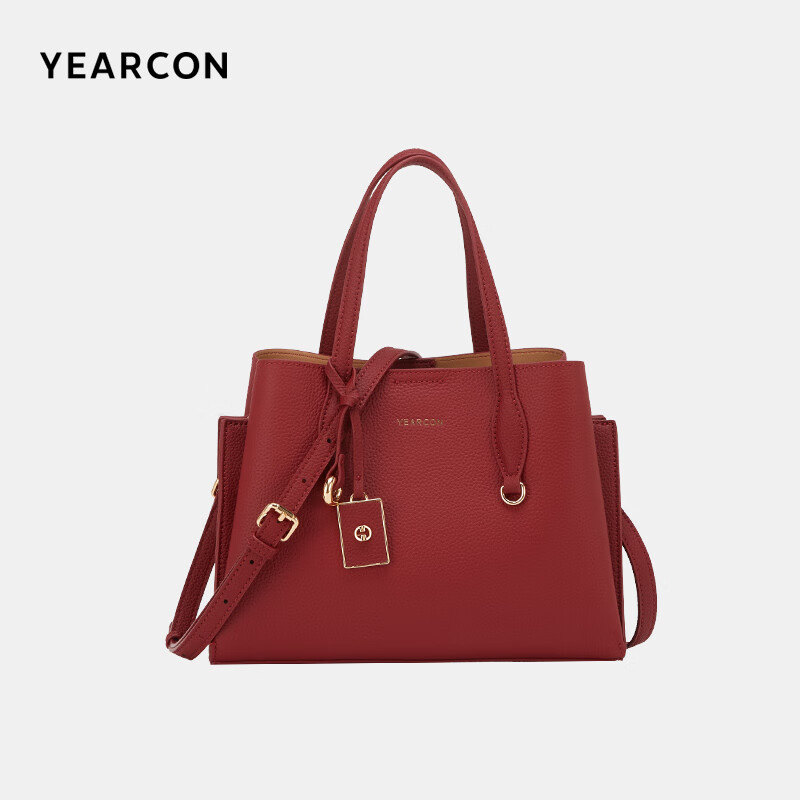 Yierkang Birthday Gift Genuine Leather Large Capacity Tote Bag Wedding Bag for Mom, Girlfriend, Ladies Handbag Women's Style 2026