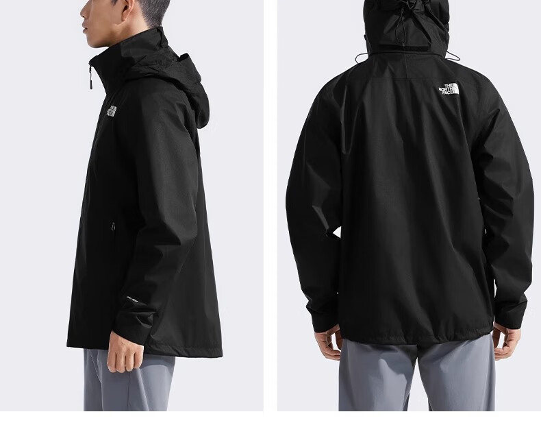 The North Face Men's Outdoor Comfortable Waterproof Breathable Jacket 8EXR Black/JK3 XXL 8