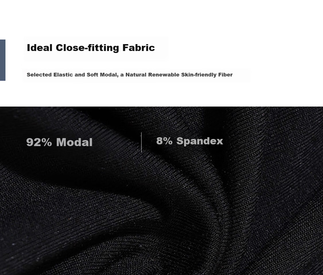Aimer Men Modal Short-Sleeve T-Shirt Undershirt [2-Pack], V-Neck Vest, Black + White, Size 170 5