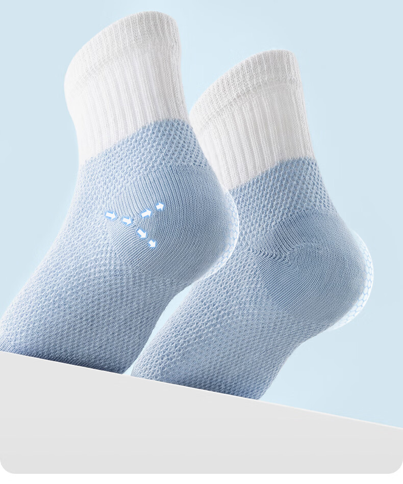 Beitaisi Baby Socks, Summer Thin Style, Newborn Breathable Mesh, Mid-Calf Socks for Boys And Girls, Children's Socks 17