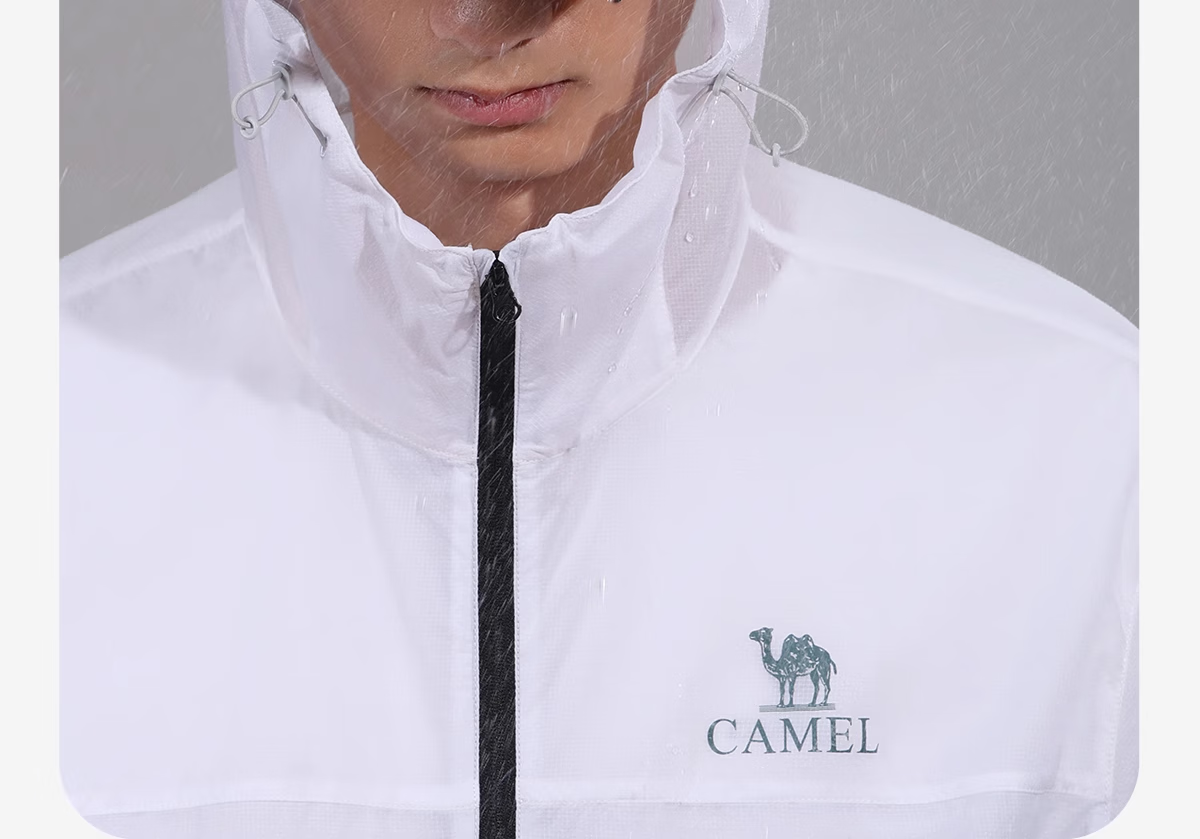 CAMEL Sunscreen Jacket 2025 Summer Outdoor Ice Silk Breathable Cooling Sun Protection UV Resistant Fishing Shirt 5006 M 16